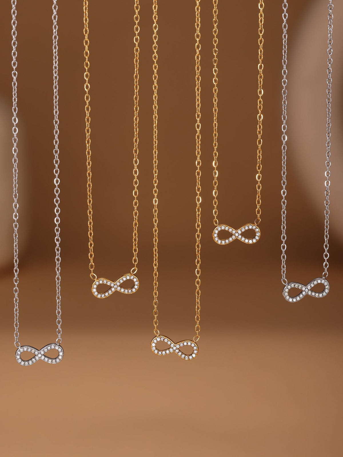 Eternity Loop Necklace - Moonix