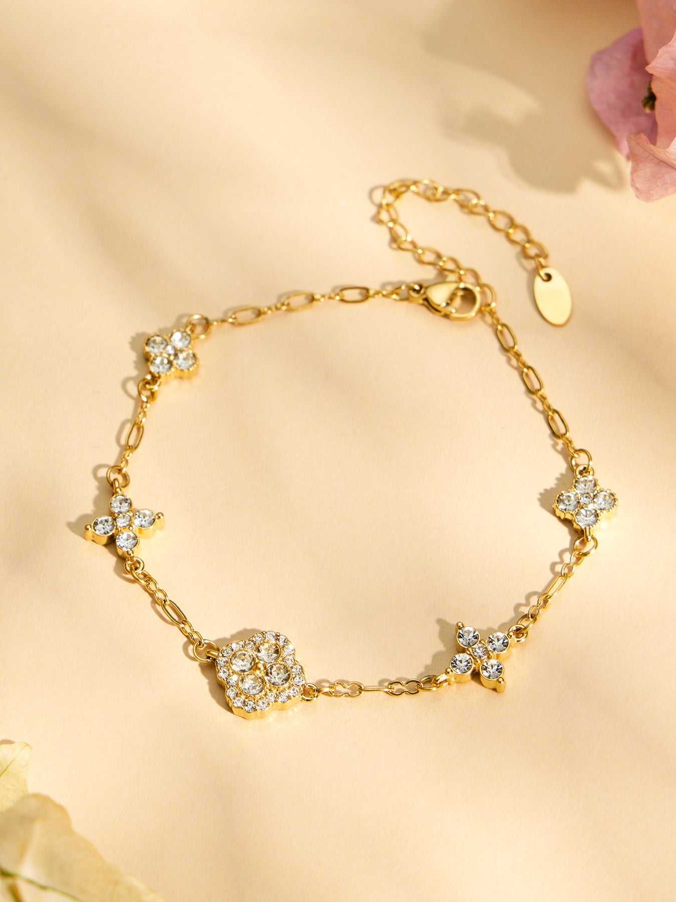 Fortune Clover Bracelet - Moonix