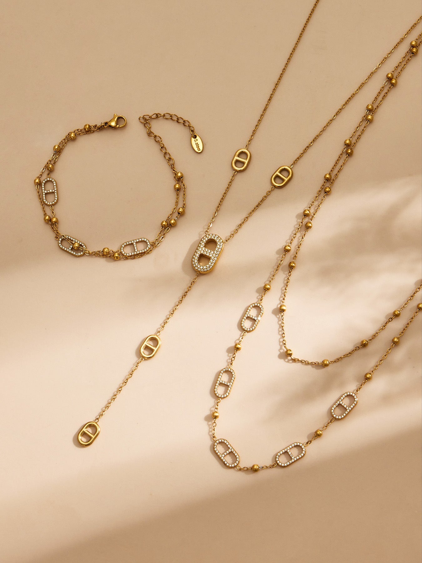 Luminal Art Y-Chain Necklace - Moonix