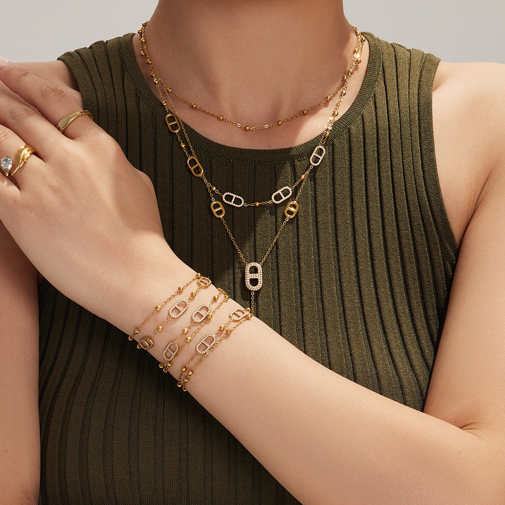 Luminal Art Y-Chain Necklace - Moonix