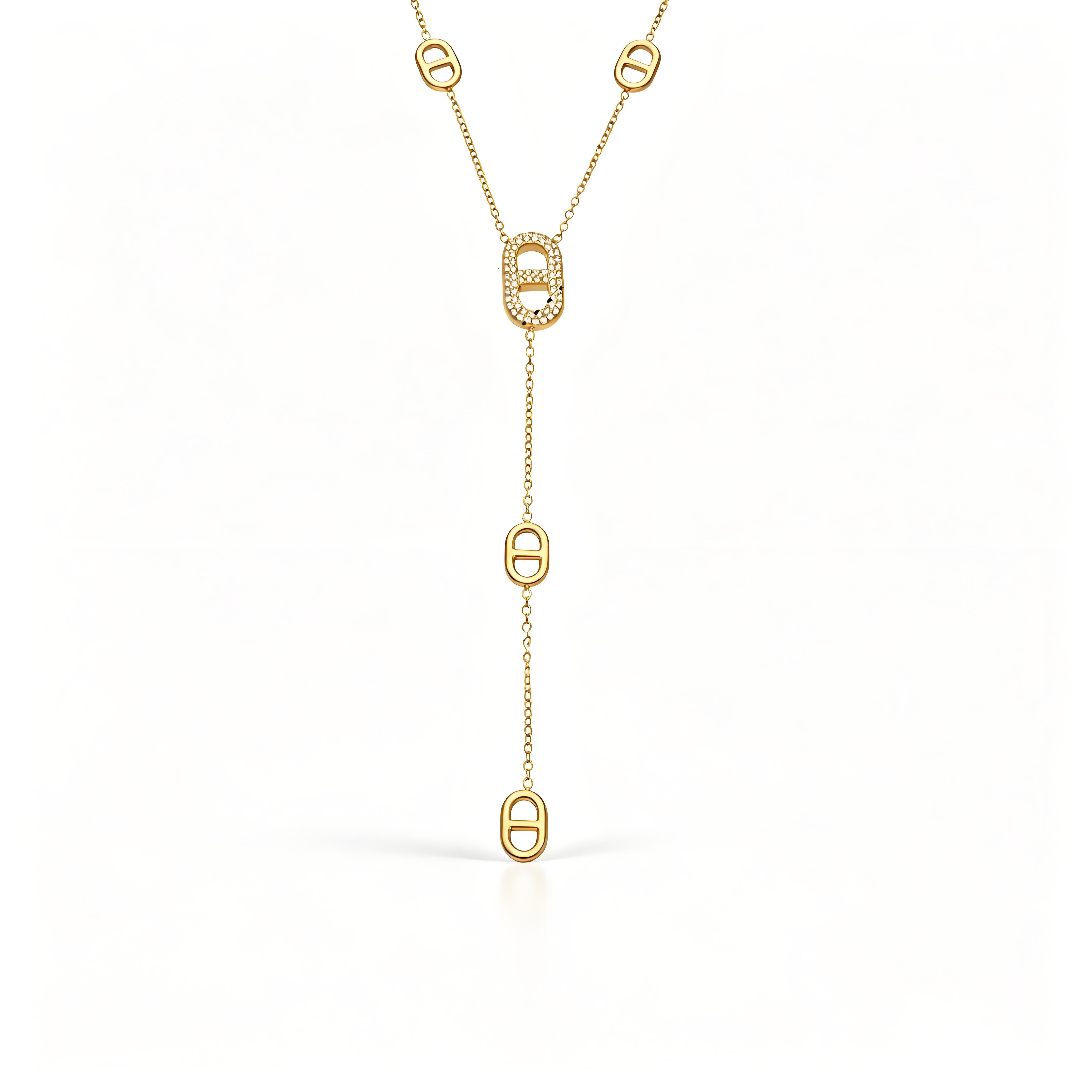 Luminal Art Y-Chain Necklace - Moonix