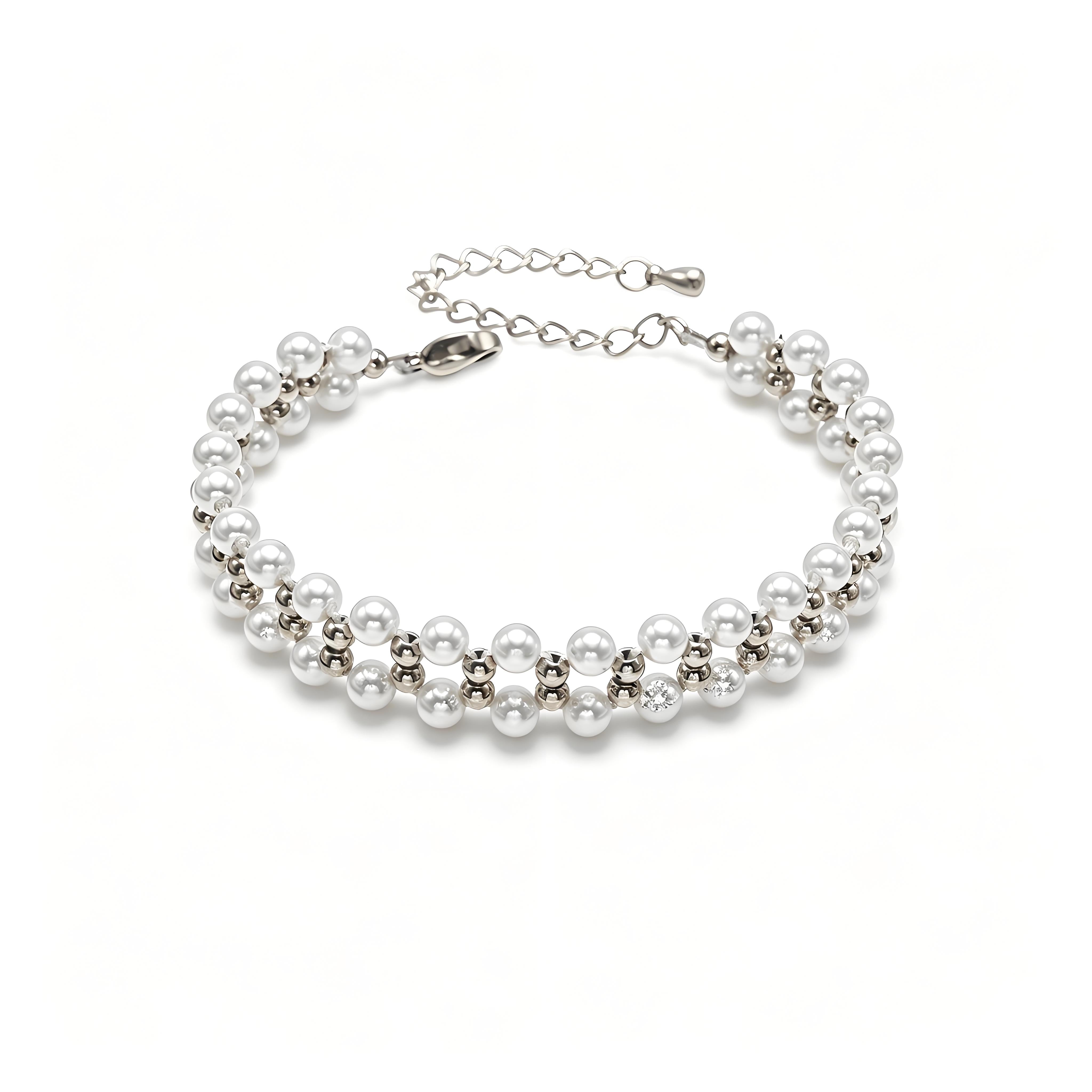 Lustre Pearl Bracelet - Moonix