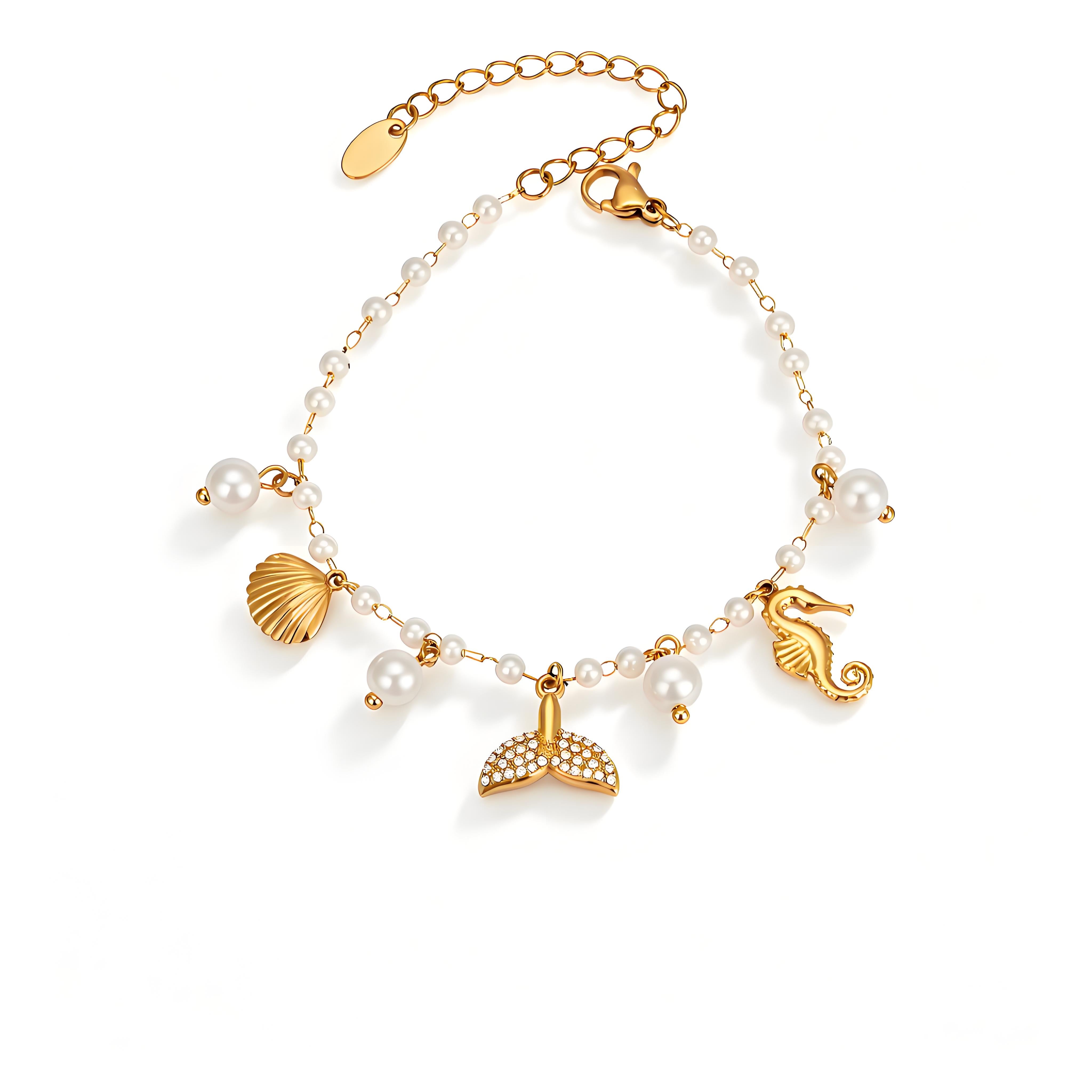 Mermaid Fin Chain Bracelet - Moonix