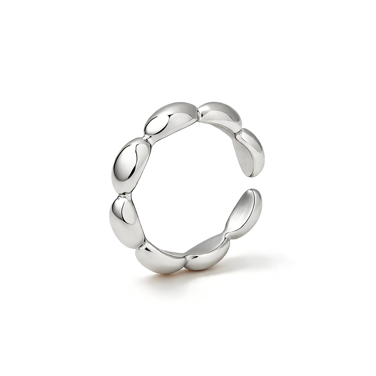 Oval Link Open Ring - Moonix