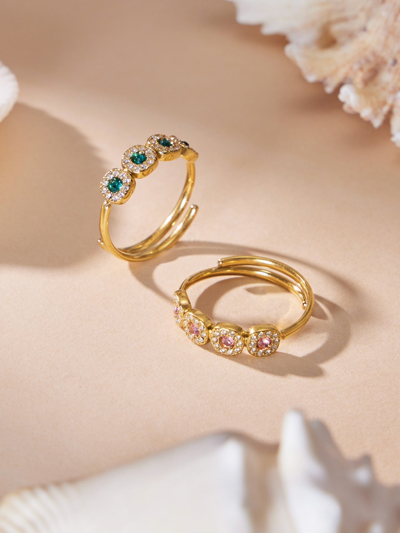 Petite Halo CZ Ring - Moonix