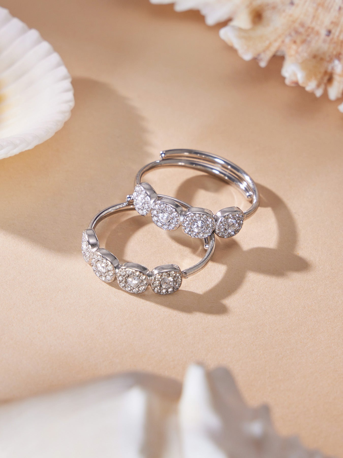 Petite Halo CZ Ring - Moonix