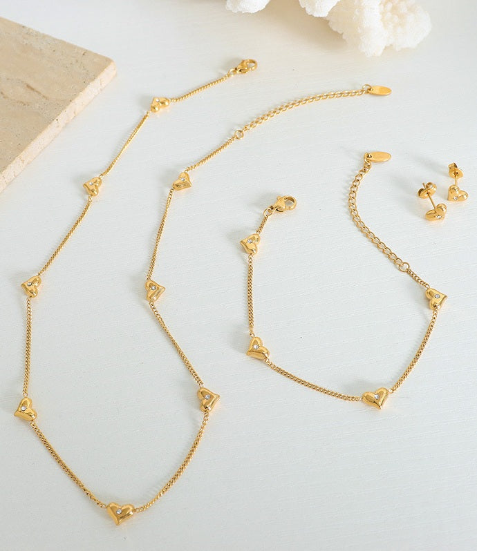Puffy Heart Earring - Moonix