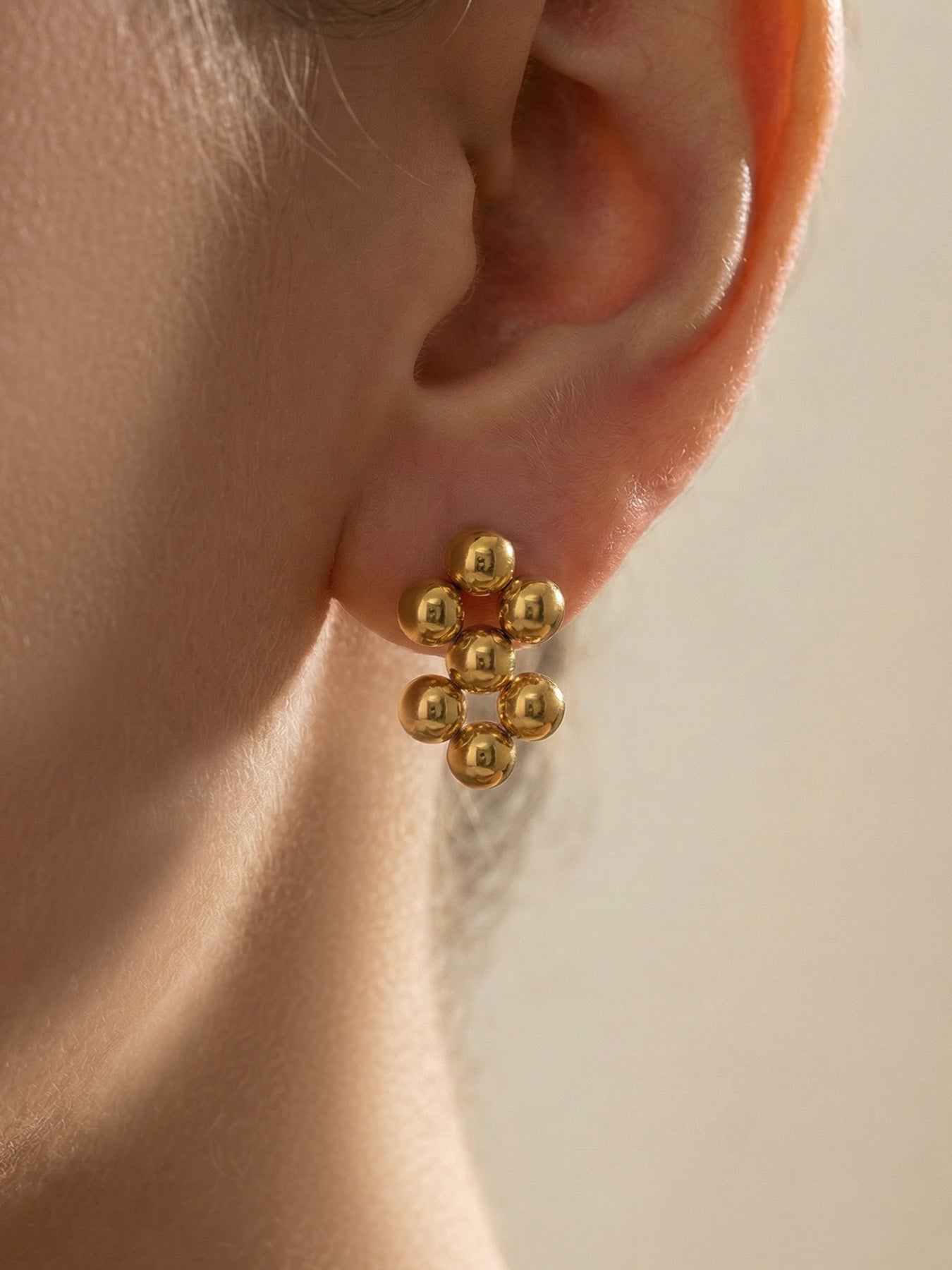 Sphere Cluster Earring - Moonix