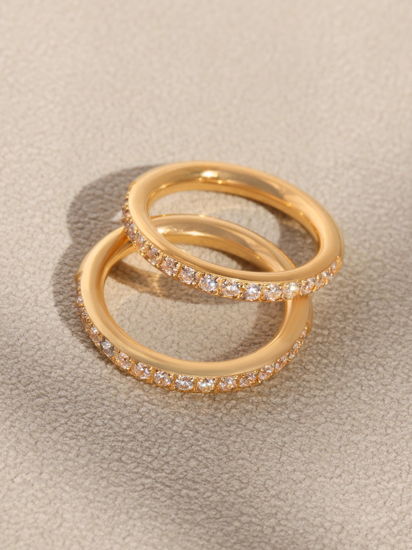 Stackable Triple Band Ring - Moonix