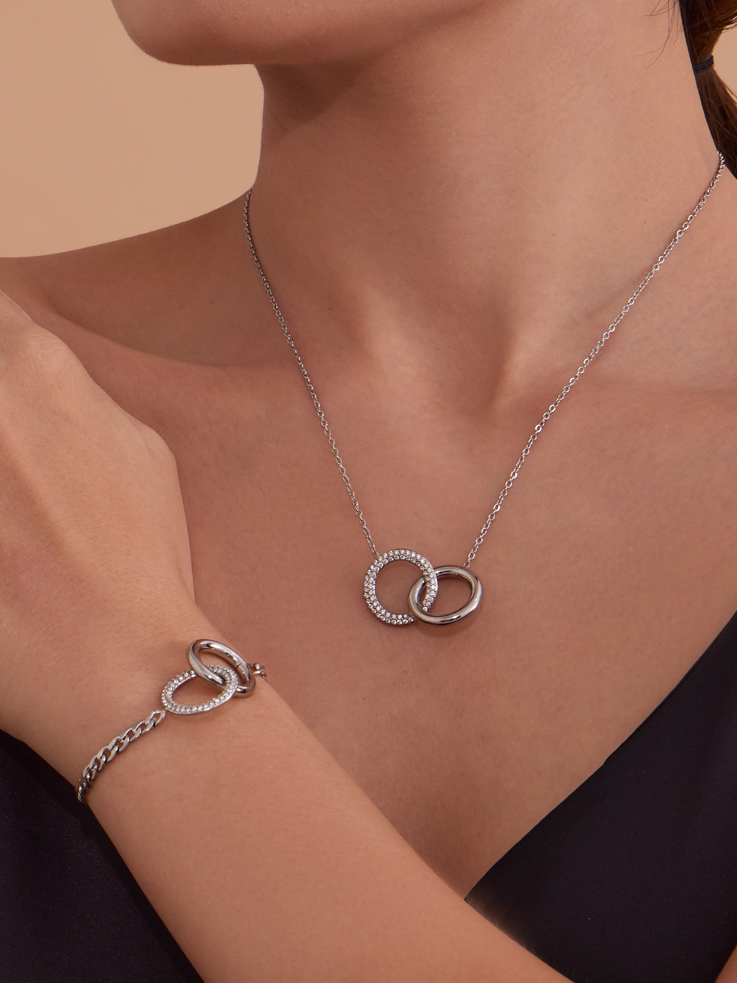 Twin Link Bracelet - Moonix