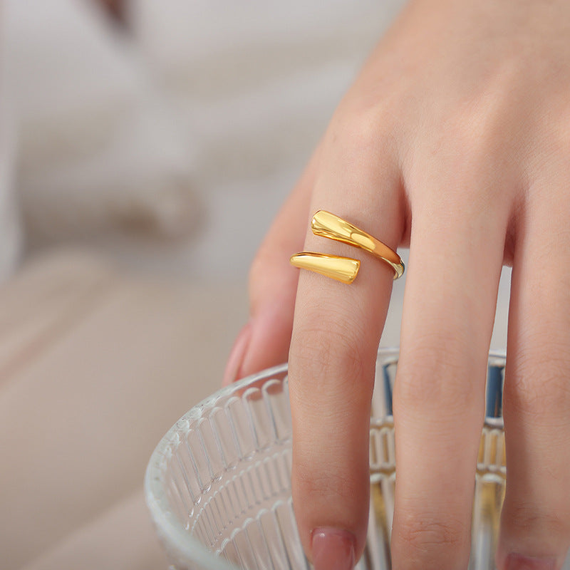 Wrap Open Band Ring - Moonix